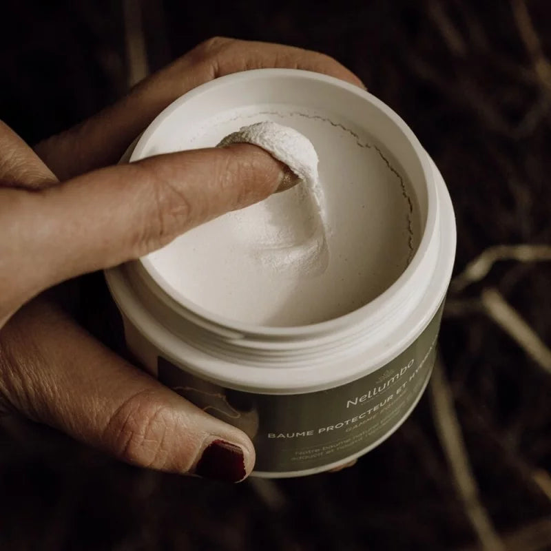 Baume protecteur et hydratant pour chevaux - Soin naturel de la peau Nellumbo