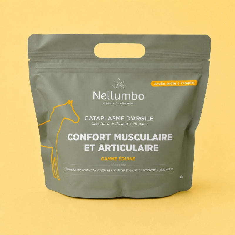 Cataplasme d'argile - confort musculaires & articulaires